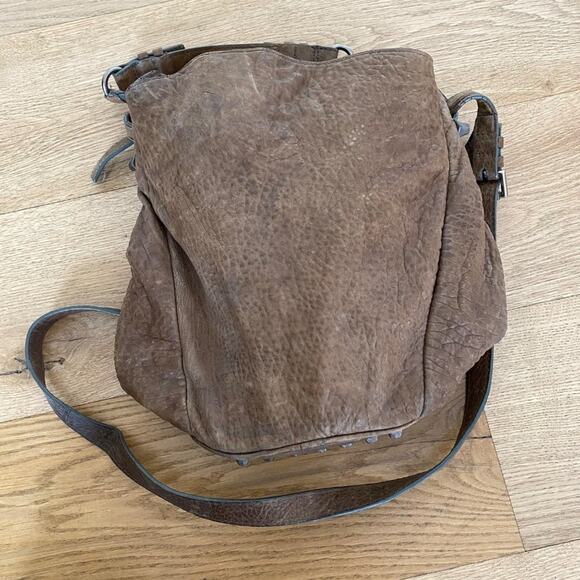 Alexander Wang Studded Diego Bucket Bag in Brown - Picture 8 of 8